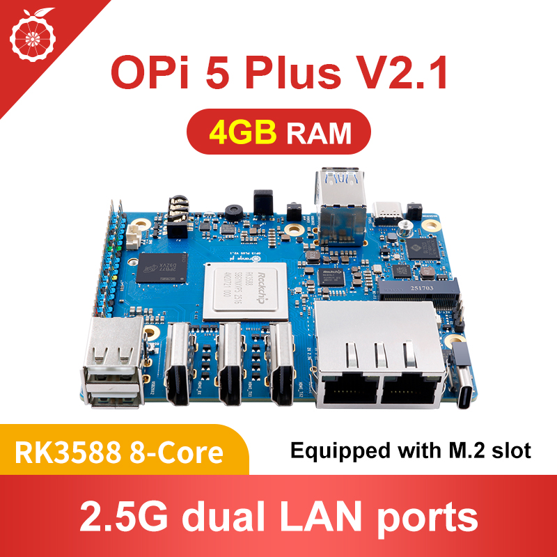 Orange Pi 5 Plus 32Gb - Одноплатный компьютер Orange Pi 5 Plus