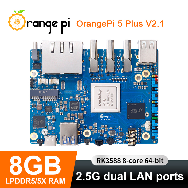 Orange Pi 5 Plus 32Gb - Одноплатный компьютер Orange Pi 5 Plus