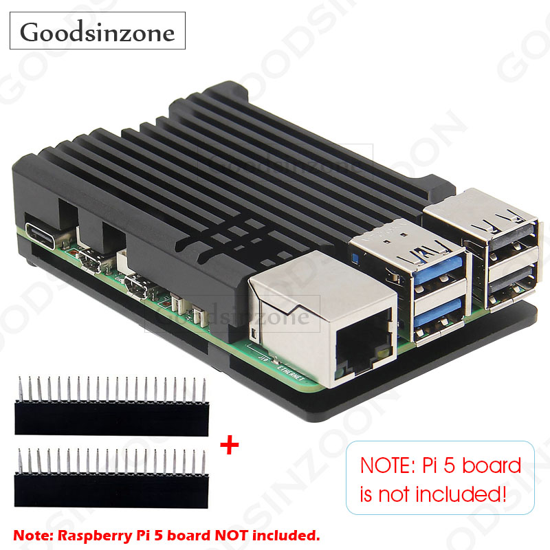 Алюминиевый бронированный корп – обзор и цена Raspberry Pi 5 8Gb