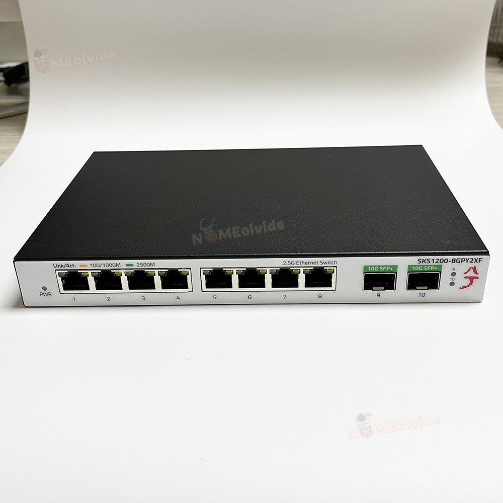 Коммутатор Xikestor SKS1200 Si – обзор и цена Sfp+ 10G Managed Switch 8 Port